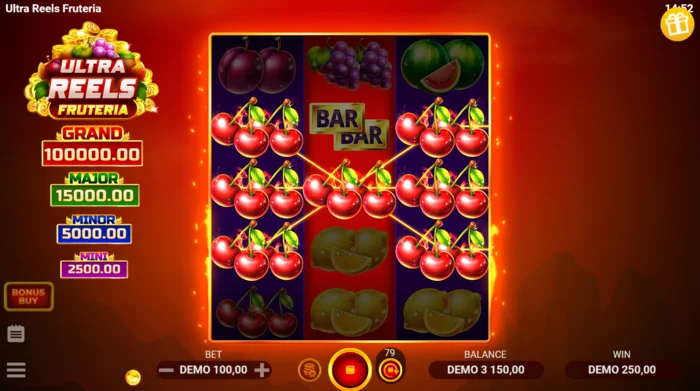 Ultra Reels Fruteria - combinație cu cireșe